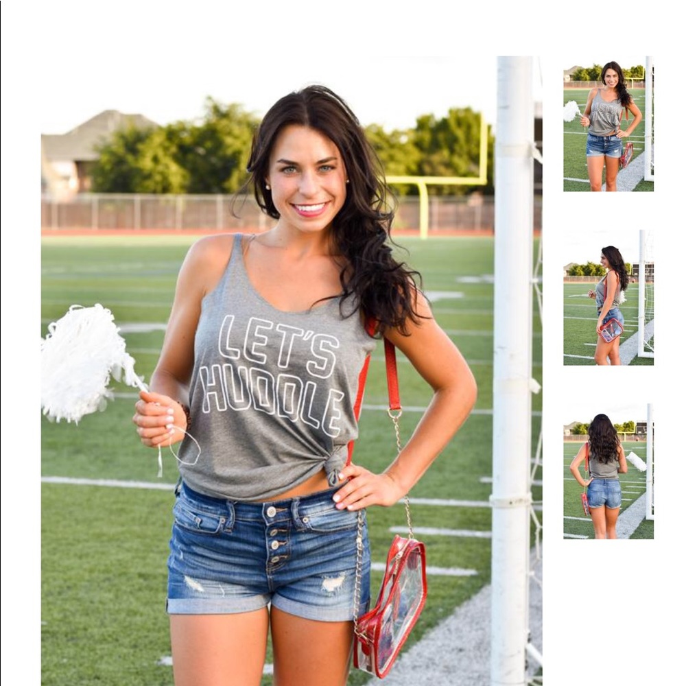 Bella Let’s Huddle Tank Top in grey. XL.